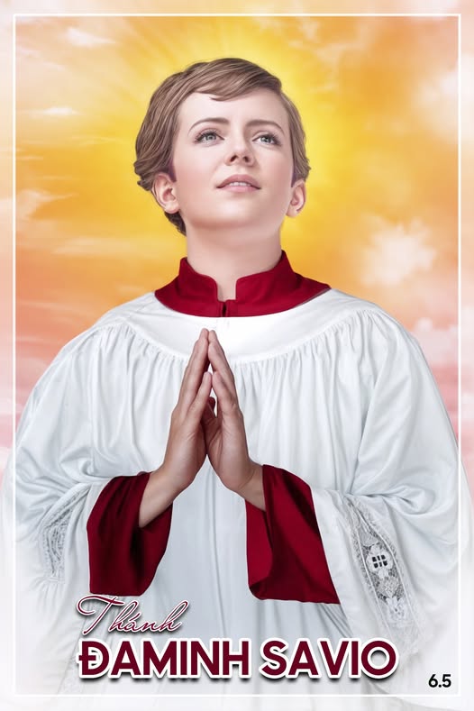 NGÀY 6 THÁNG 5: MỪNG KÍNH THÁNH ĐAMINH SAVIO - VỊ THÁNH TRẺ CỦA DON BOSCO, TẤM GƯƠNG SÁNG NGỜI CHO GIỚI TRẺ HÔM NAY
